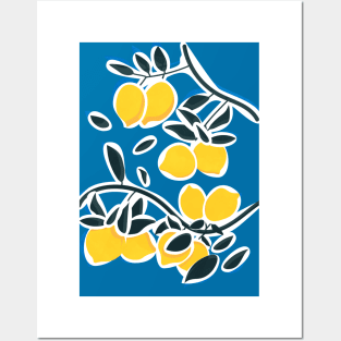 Lemon Tree Branches I Posters and Art